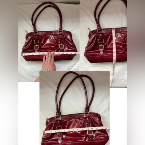 Vintage Michel Angelo red patent leather red purse - Picture 16 of 16